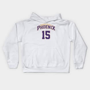 Phoenix Basketball - Player Number 15 Kids Hoodie